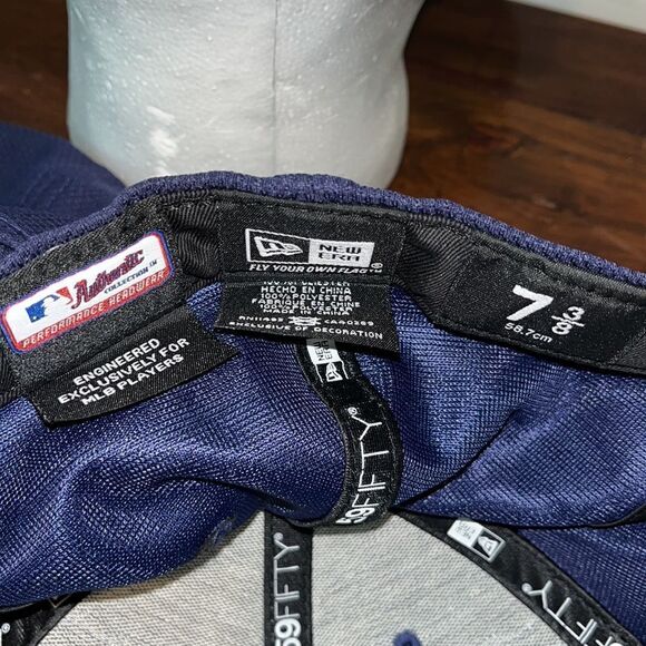 New Era Spring Training Sunburst Tampa Bay Rays Fitted Baseball Cap Low Profile - Picture 4 of 5